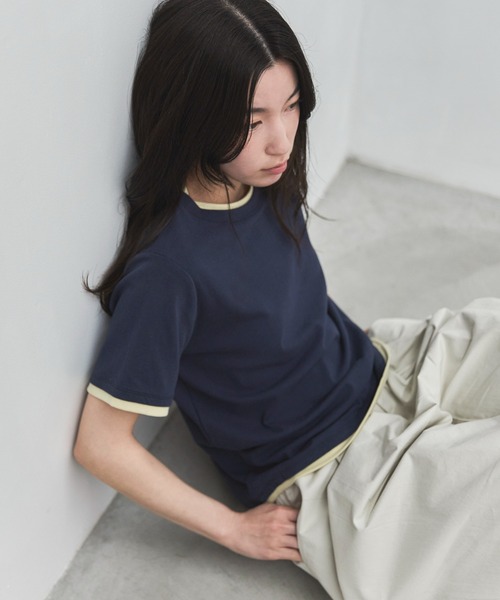 ワイドパンツ パンツ コクーンチノイージーパンツ レディースの画像