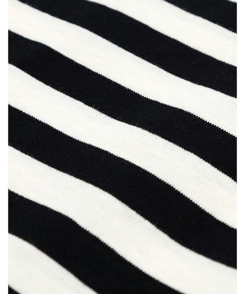 Little sunny bite tシャツ 「little bite」crazy stripe fake