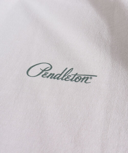 「PENDLETON」 半袖Tシャツ L キナリ メンズ
