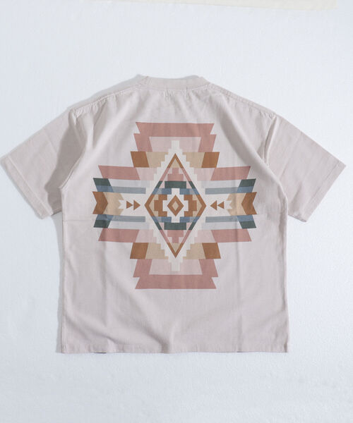 「PENDLETON」 半袖Tシャツ L キナリ メンズ