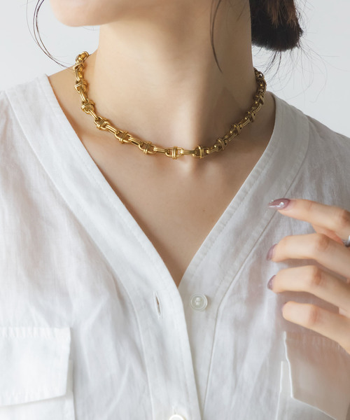 inmood ネックレス RICE in mood(インムード)】RICE PEARL chainネックレス | RIVE