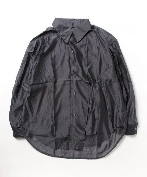 「aimoha」 長(zhǎng)袖シャツ MEDIUM グリーン レディース
