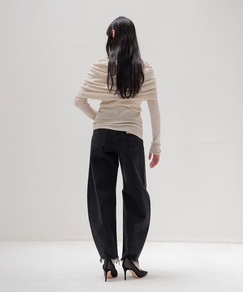 DRESSLAVE（ドレスレイブ） ニット セーター big offshoulder pull
