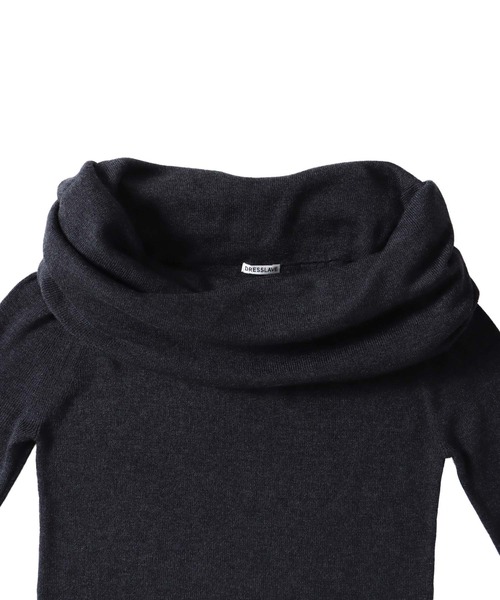 DRESSLAVE（ドレスレイブ） ニット セーター big offshoulder pull
