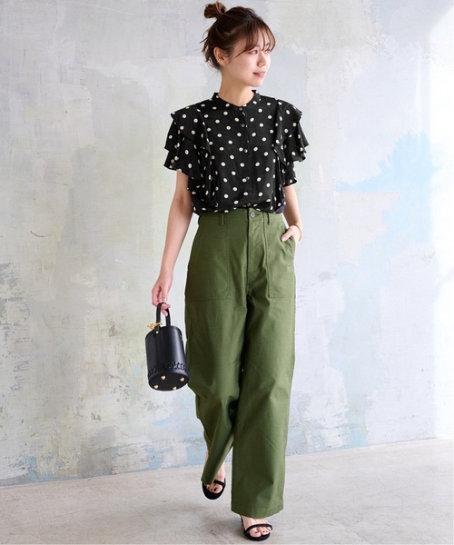 「JOURNAL STANDARD」 7分袖ブラウス FREE ブラック レディース JOURNAL STANDARD 「JOURNAL STANDARD」 7分袖ブラウス FREE