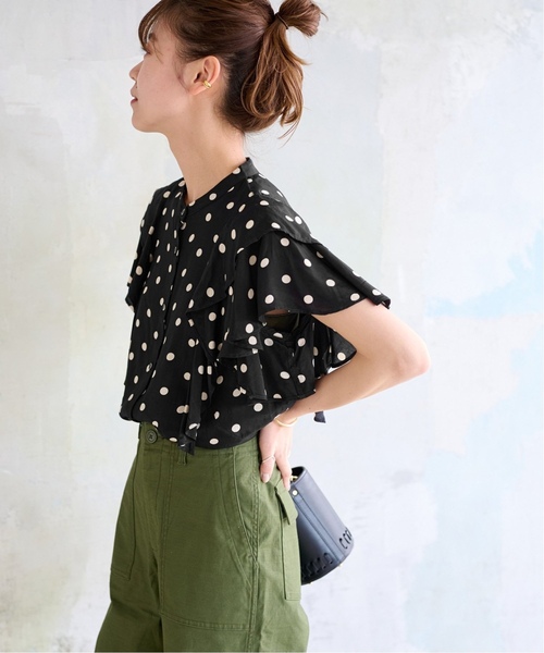 JOURNAL STANDARD relume 「JOURNAL relume」 半袖ブラウス FREE