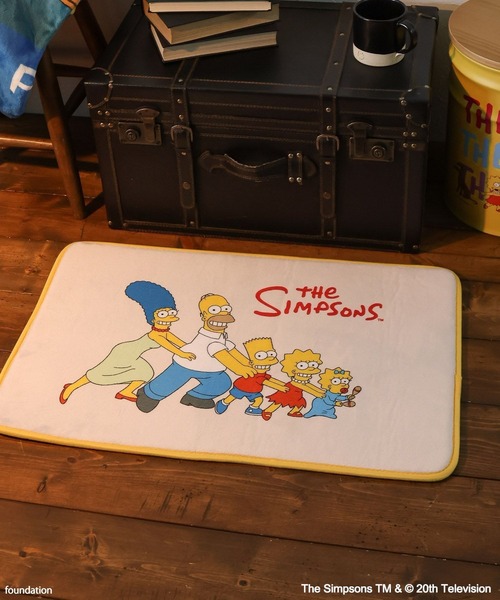 The Simpsons（ザ シンプソンズ） ラグ ラグマット 「The Simpsons