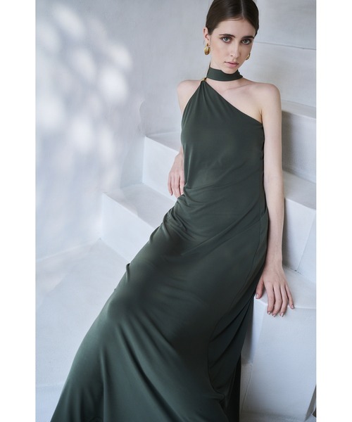 Estella.K ワンピース 「Michiko Yamawaki×Estella.K」One-shoulder 