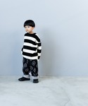 ニット セーター ボーダーニットプルオーバーL...の詳細画像1