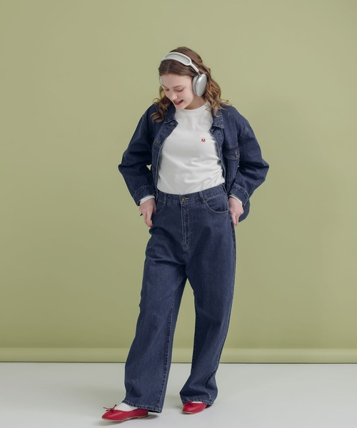 「MUHET」 長袖カットソー MEDIUM ブラック レディース