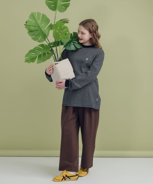 「MUHET」 長袖カットソー MEDIUM ブラック レディース