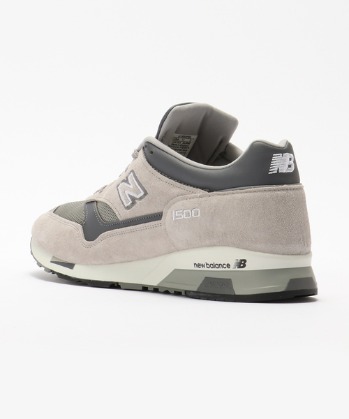 マロンNew Balance 1500グレー26.5cm マロンNew Balance 1500グレー26.5cm Made in UK 1500