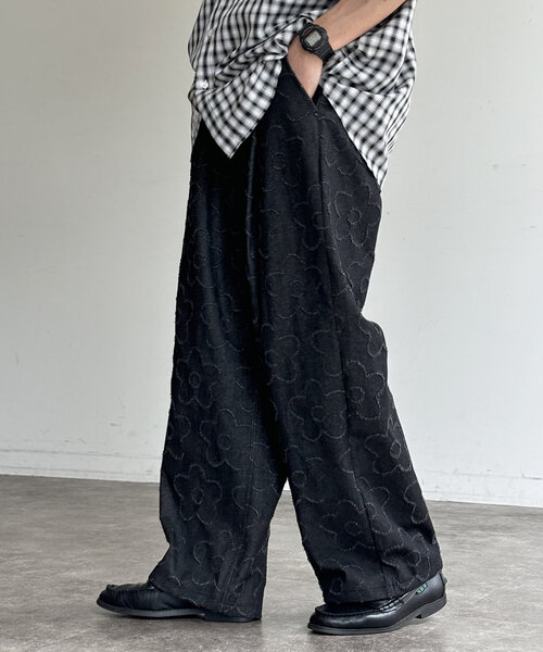 「CPCM」 デニムパンツ LARGE ブラック レディース