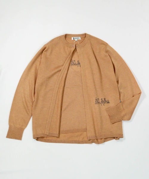 STUDIO PICONE（スタジオピッコーネ） ニット セーター アンサンブル風