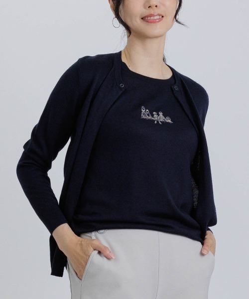 STUDIO PICONE（スタジオピッコーネ） ニット セーター アンサンブル風