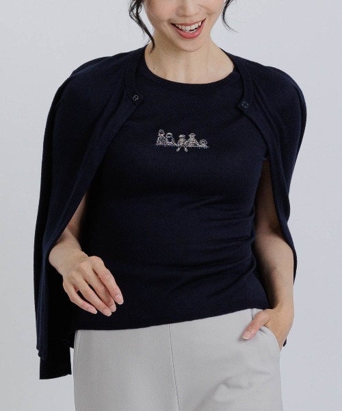 STUDIO PICONE（スタジオピッコーネ） ニット セーター アンサンブル風