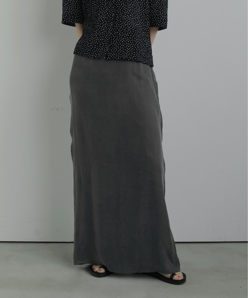 anuke（アンヌーク） スカート Mellow Maxi Skirt : ZOZOTOWN Yahoo!店