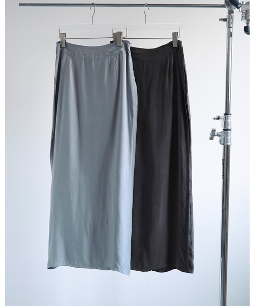 anuke（アンヌーク） ロング スカート Mellow Maxi Skirt : ZOZOTOWN