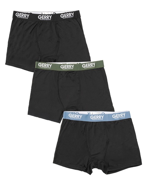 GERRY ボクサーパンツ ジェリー ポリエステルベア天 ストレッチ