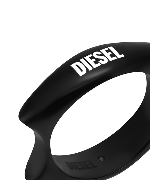 DIESEL（ディーゼル） 指輪 リング アクセサリー メンズ 指輪 ブラック