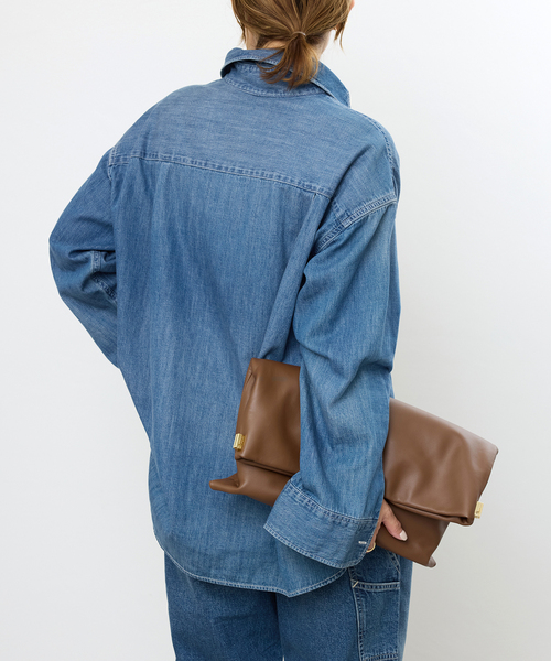 Deuxieme Classe ブラウス シャツ 追加 Lee デニムシャツ