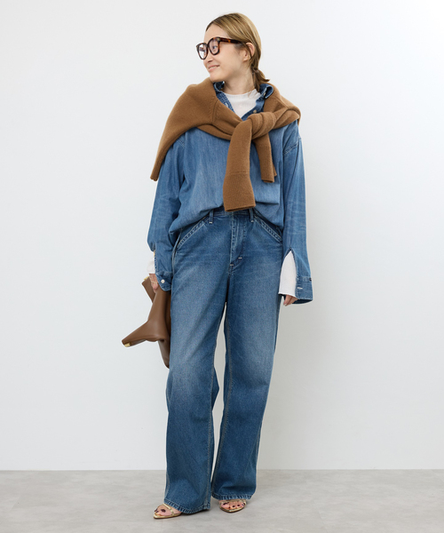 Deuxieme Classe ブラウス シャツ 追加 Lee デニムシャツ
