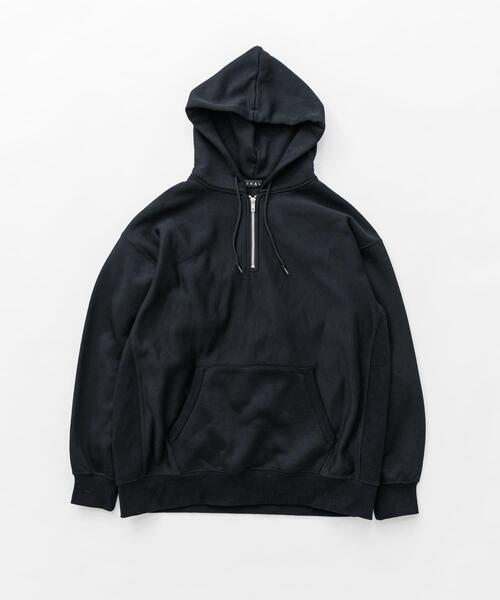 EKAL（エカル） トレーナー スウェット QUICK DRY ハーフジップ