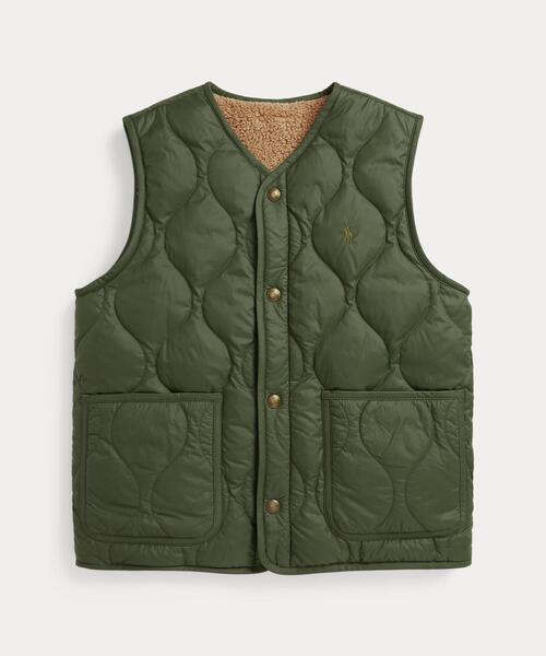 POLO Ralph Lauren リバーシブルダウンベスト ミリタリー Polo Ralph Lauren Childrenswear ダウンベスト アウター リバーシブル