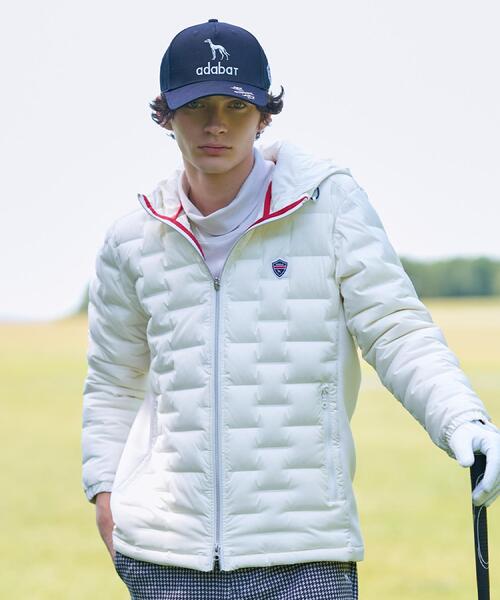 ダウンジャケット（adabat／ゴルフ メンズジャケット）｜メンズウエア