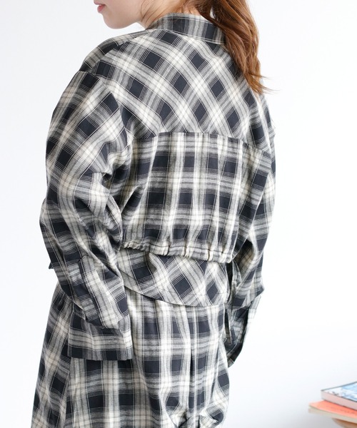 cepo（セポ） ブラウス シャツ 「セットアップ対応」チェックシャツ