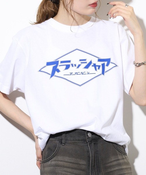 THRASHER（スラッシャー） スマホショルダー tシャツ THRASHER 5.6oz