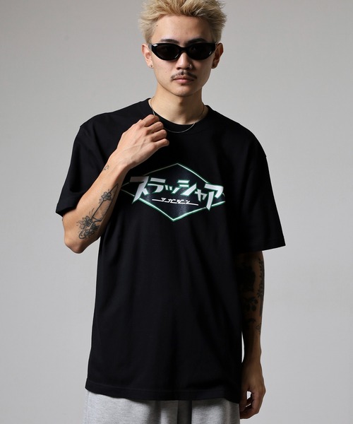 THRASHER（スラッシャー） スマホショルダー tシャツ THRASHER 5.6oz
