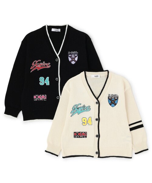 X-girl Stages（エックスガールステージス） カーディガン MIX