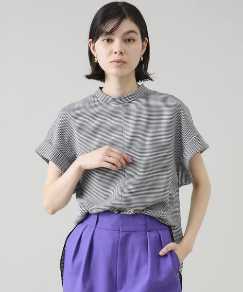 「TIARA」 半袖ブラウス FREE ブラック レディース_画像3