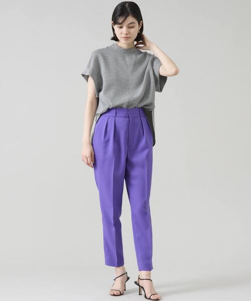 「TIARA」 半袖ブラウス FREE ブラック レディース_画像6