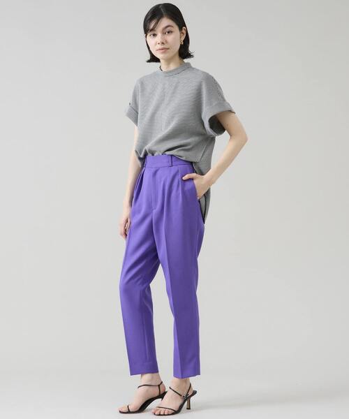 「TIARA」 半袖ブラウス FREE ブラック レディース_画像7