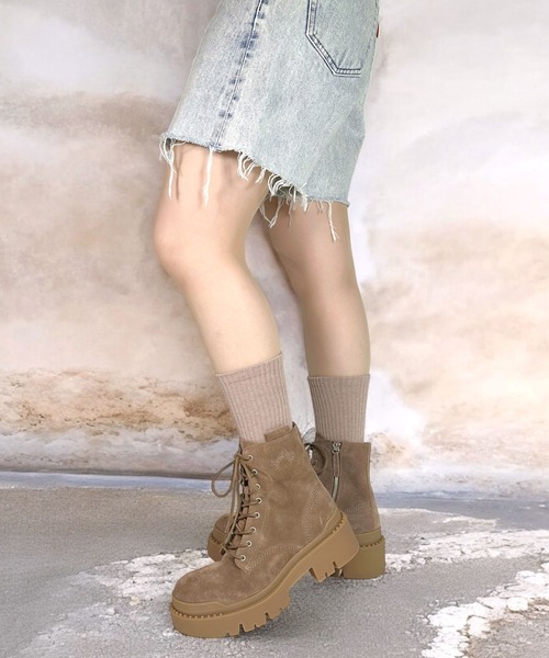 ASH（アッシュ） ブーツ ASH/アッシュ「NOAH」厚底レースアップブーツ