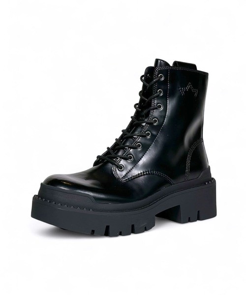 ASH（アッシュ） ブーツ ASH/アッシュ「NOAH」厚底レースアップブーツ