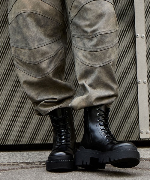 ASH（アッシュ） ブーツ ASH/アッシュ「NOAH」厚底レースアップブーツ