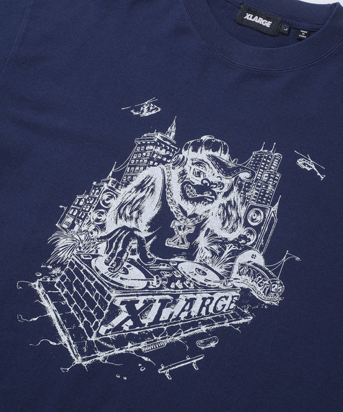 XLARGE（エクストラ ラージ） 半袖Tシャツ L ホワイト メンズ