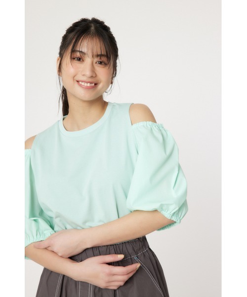 「RODEO CROWNS WIDE BOWL」 半袖カットソー FREE オフホワイト レディース_画像2