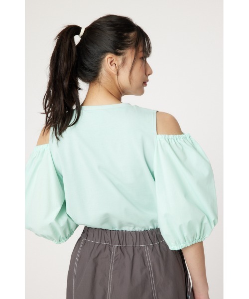 「RODEO CROWNS WIDE BOWL」 半袖カットソー FREE オフホワイト レディース_画像4