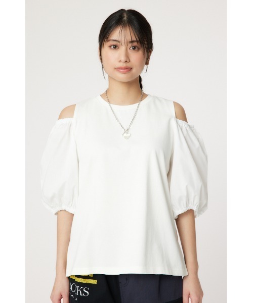 「RODEO CROWNS WIDE BOWL」 半袖カットソー FREE オフホワイト レディース_画像7