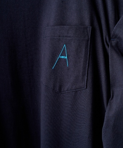 「AMERICANA」 ノースリーブワンピース ONE SIZE ネイビー レディース_画像9