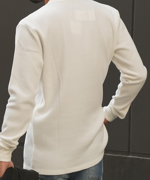 adamsJUGGLER（アダムスジャグラー） tシャツ RTEG ヘンリーネック S/B