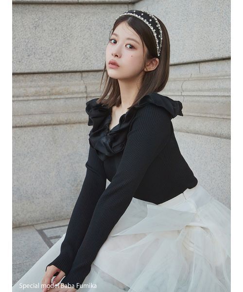 SNIDEL（スナイデル） スカート チュールパニエスカート : ZOZOTOWN