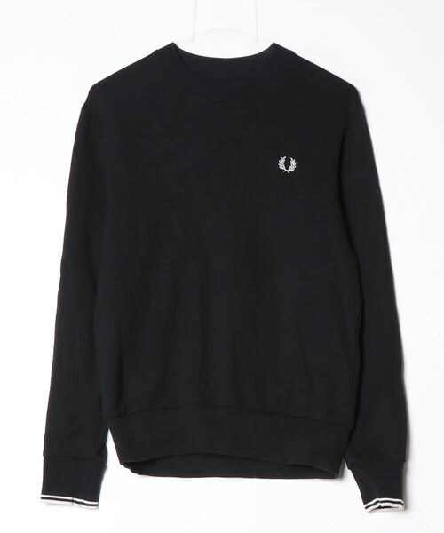 FRED PERRY（フレッドペリー） スウェットカットソー S ブラック