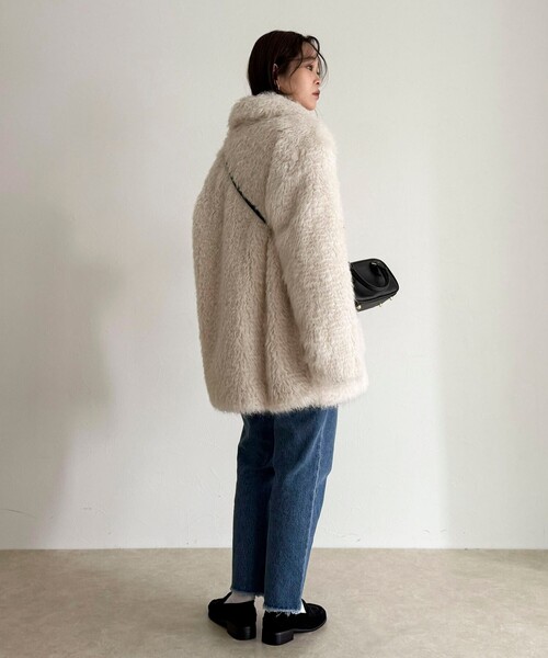 ムートンコート ボアコート 「HAVELESS/ハブレス」DOROTHYポケ付き