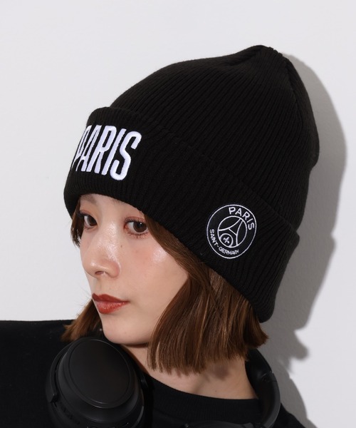 ニット帽 ニットキャップ 「Paris Saint-Germain/パリサンジェルマン