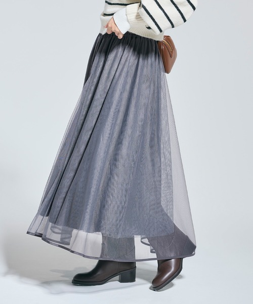 coca（コカ） ロング スカート チュールスカート : ZOZOTOWN Yahoo!店